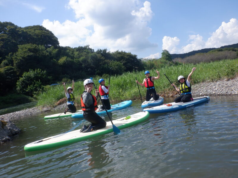 埼玉旅　寄居町で川遊び　サンブリンガー　サップツアー　リバーサップ　SUP