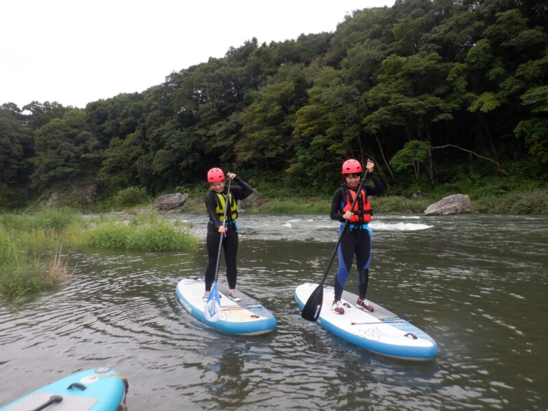 埼玉旅　寄居町で川遊び　サンブリンガー　サップ　サップツアー　リバーサップ