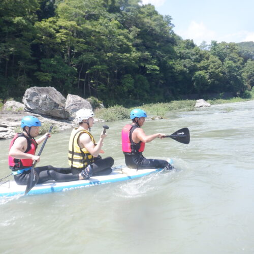 埼玉旅　寄居町で川遊び　サンブリンガー　サップ　サップツアー　リバーサップ　SUP