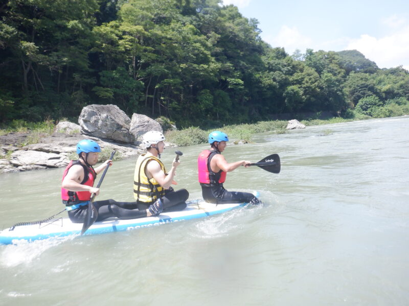 埼玉旅　寄居町で川遊び　サンブリンガー　サップ　サップツアー　リバーサップ　SUP