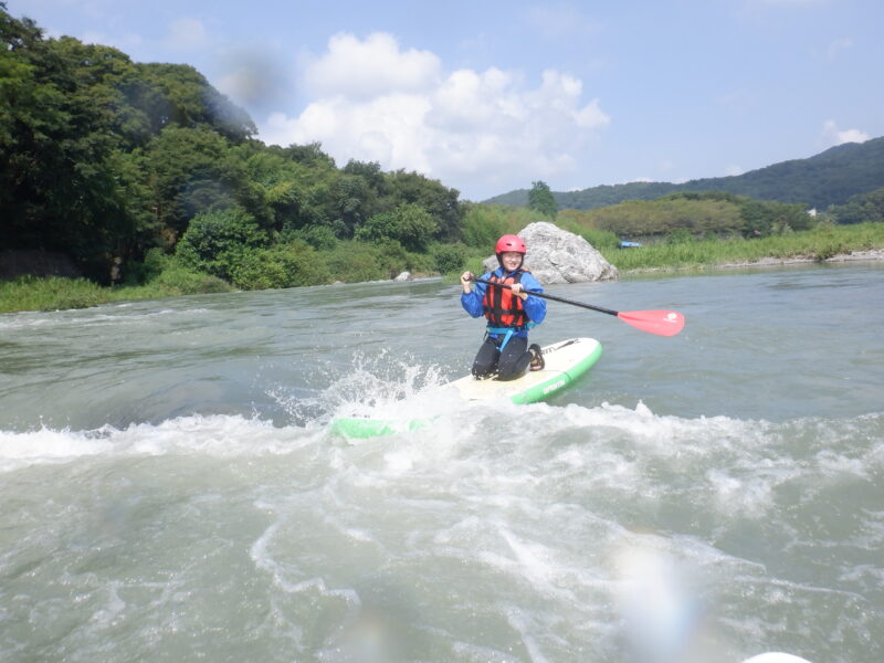 埼玉旅　寄居町で川遊び　サンブリンガー　SUP　サップツアー　サップ　SUP