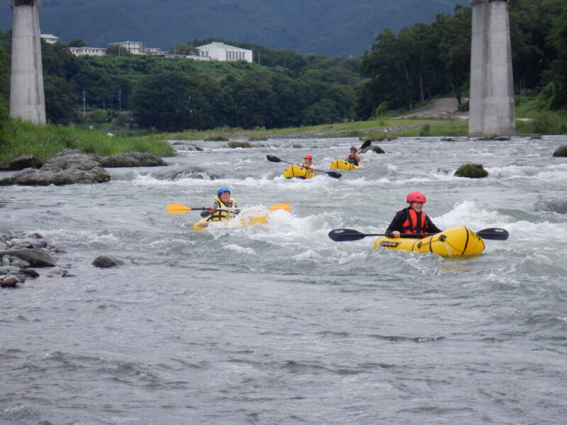 埼玉県寄居町でリバーアクティビティ開催中