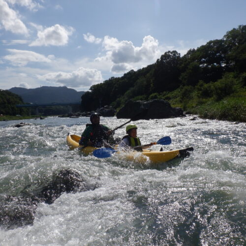 埼玉県寄居町でリバーアクティビティ開催中