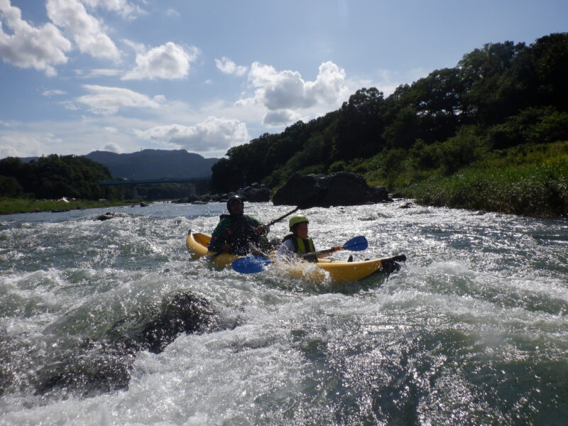 埼玉県寄居町でリバーアクティビティ開催中