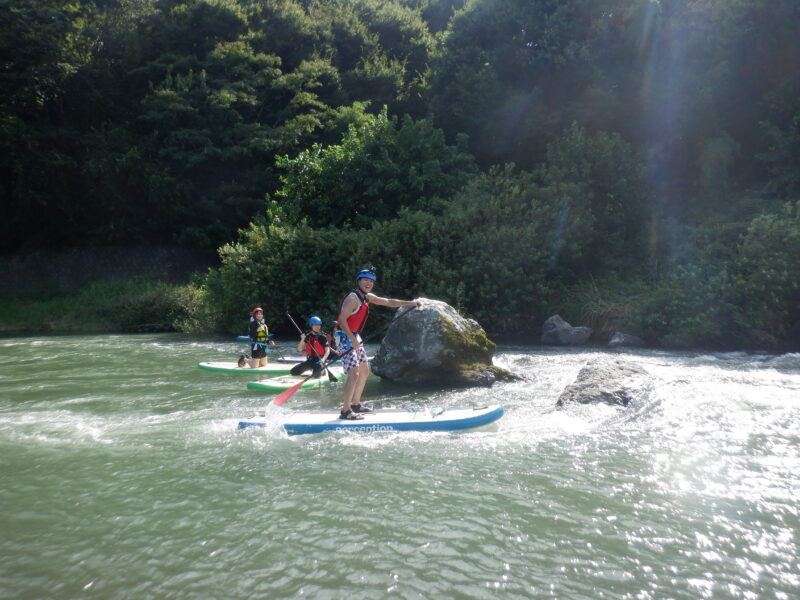 埼玉旅　寄居町で川遊び　サンブリンガー　SUP　サップツアー　サップ　リバーサップ