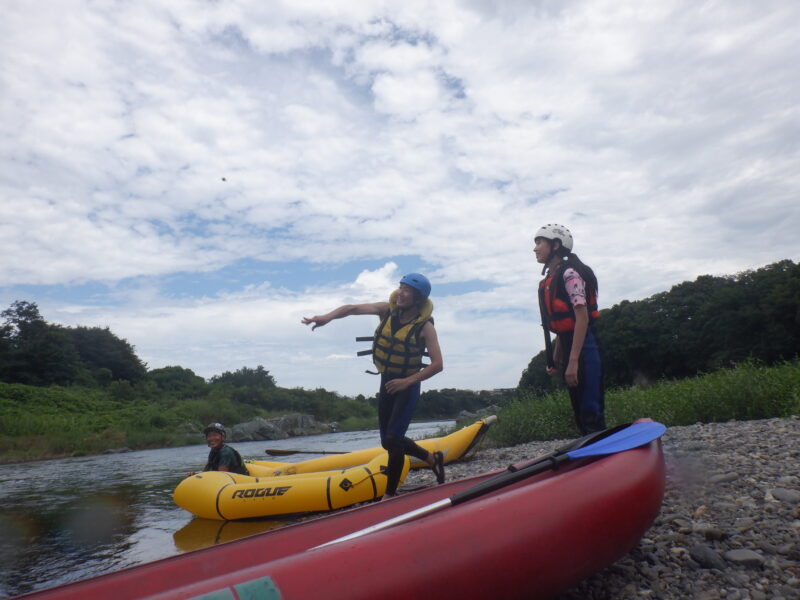 埼玉県寄居町でリバーアクティビティ開催中