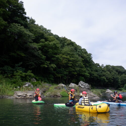 埼玉県寄居町でリバーアクティビティ開催中