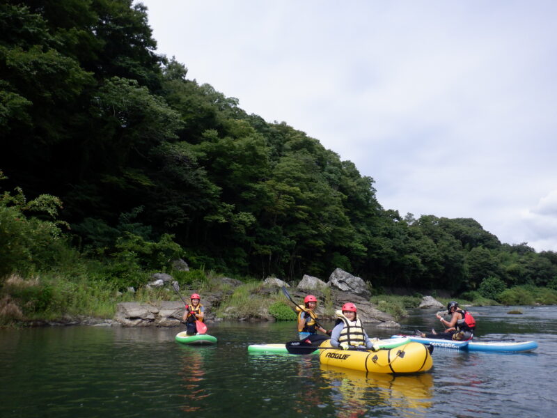 埼玉県寄居町でリバーアクティビティ開催中