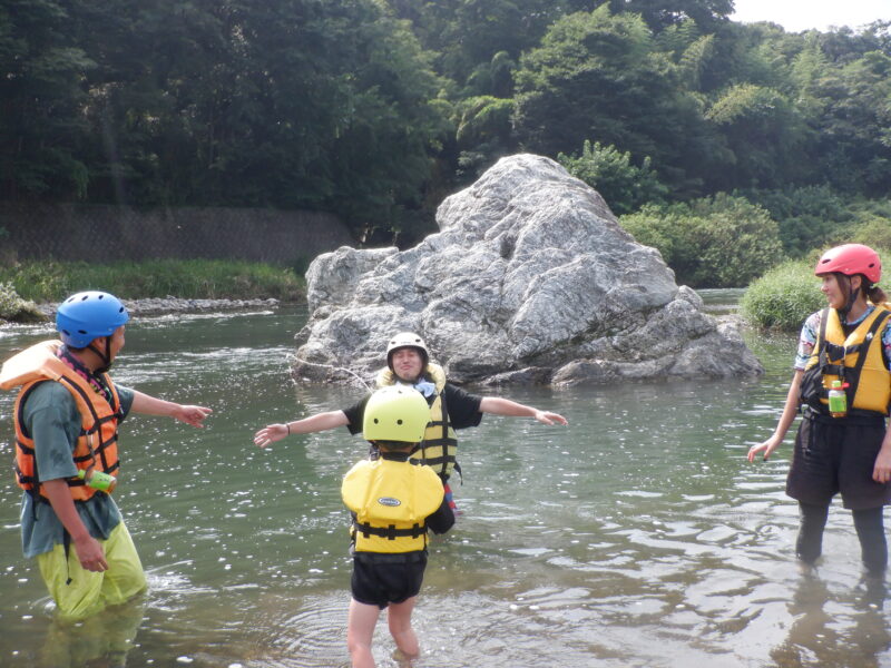 埼玉県寄居町でリバーアクティビティ開催中