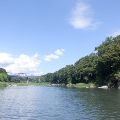 埼玉旅　寄居町で川遊び　サンブリンガー　ラフティング