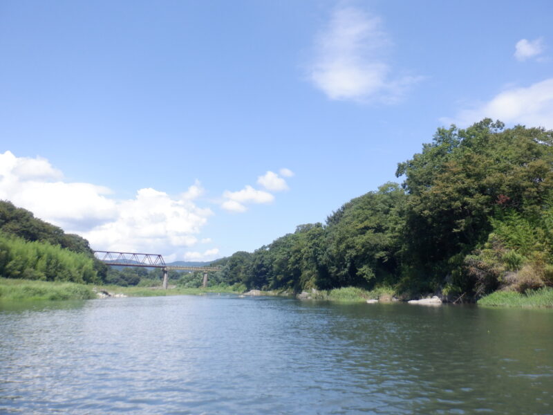 埼玉旅　寄居町で川遊び　サンブリンガー　ラフティング