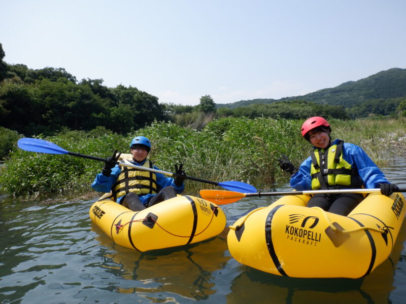 埼玉県寄居町でリバーアクティビティ開催中　パックラフトツアー