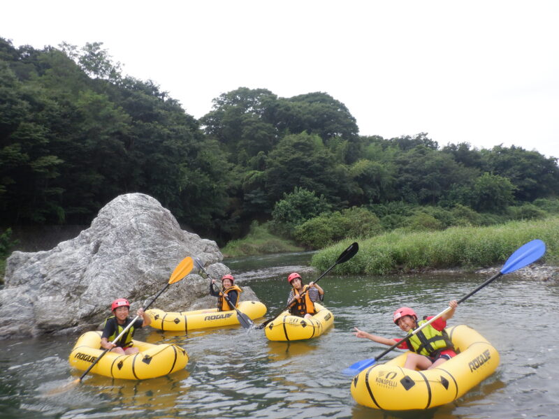 埼玉県寄居町でリバーアクティビティ開催中