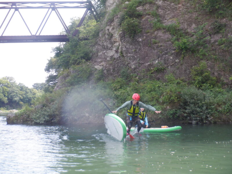 埼玉旅　寄居町で川遊び　サンブリンガー　SUP　サップツアー　サップ　リバーサップ