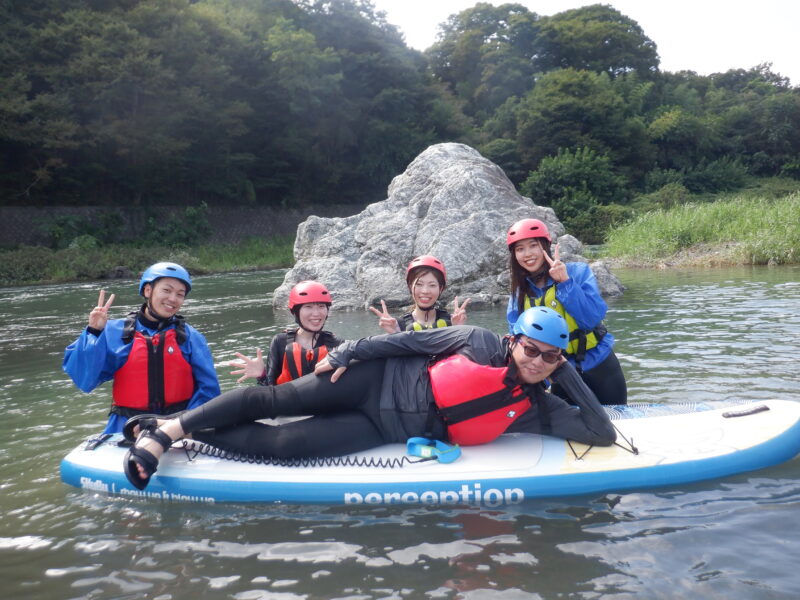 埼玉旅　寄居町で川遊び　サンブリンガー　サップ　サップツアー　リバーサップ　SUP