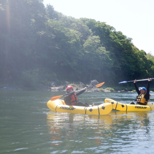 パックラフトツアー