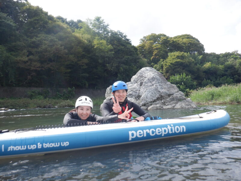 埼玉旅　寄居町で川遊び　サンブリンガー　サップ　サップツアー　リバーサップ