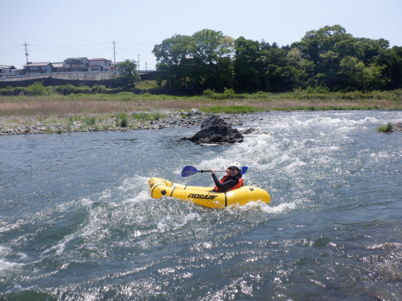 寄居町パックラフトツアー