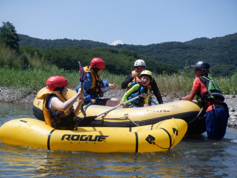 埼玉旅　寄居町で川遊び　サンブリンガー　埼玉でラフティング　パックラフト