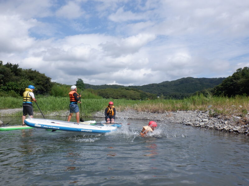 埼玉旅　リバーサップ　サップツアー　SUP　サンブリンガー　寄居町で川遊び