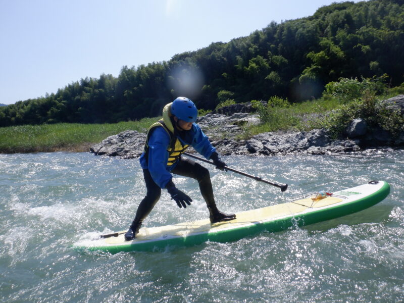 埼玉旅　寄居町で川遊び　埼玉でSUP　サンブリンガー