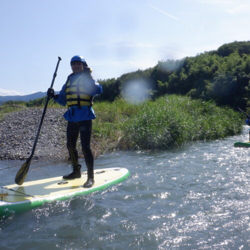 埼玉旅　寄居町で川遊び　埼玉でSUP　サンブリンガー