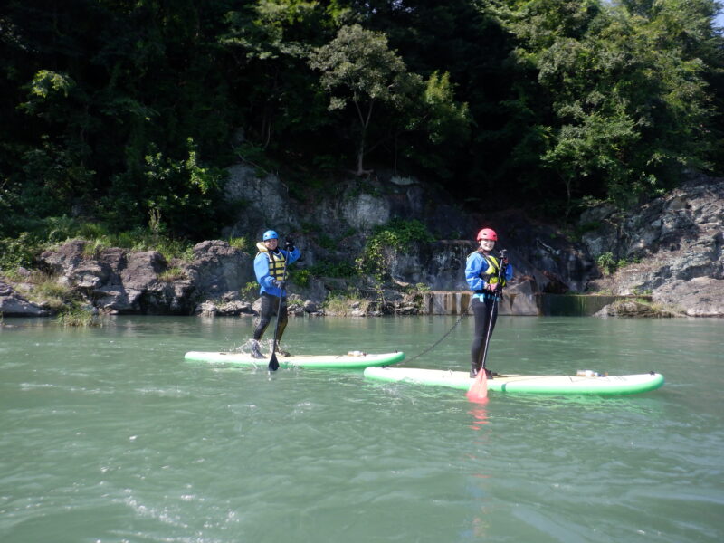 埼玉旅　寄居町で川遊び　埼玉でSUP　サンブリンガー