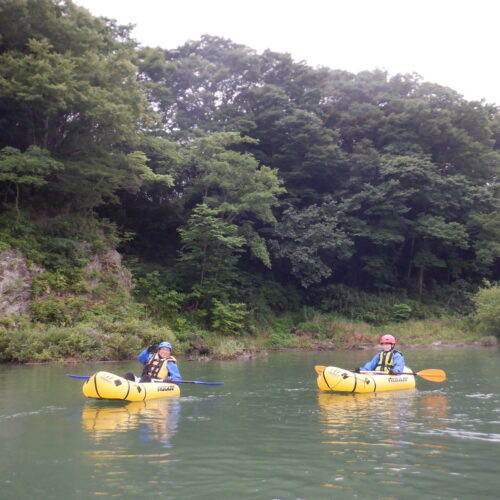 埼玉旅　寄居町で川遊び　パックラフト　埼玉でパックラフト