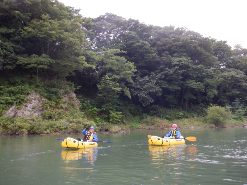 埼玉旅　寄居町で川遊び　パックラフト　埼玉でパックラフト