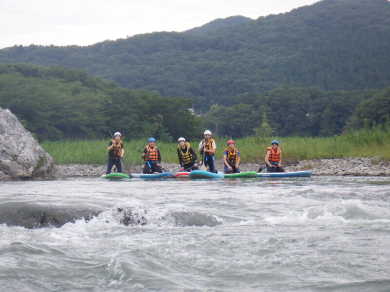 埼玉旅　寄居町で川遊び　サンブリンガー　SUPツアー　リバーサップ