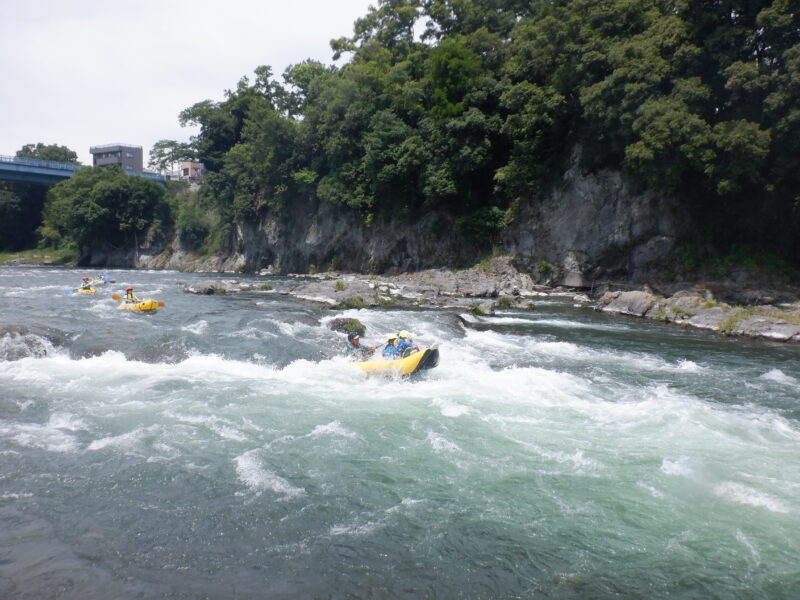 埼玉県寄居町でリバーアクティビティ開催中　パックラフトツアー