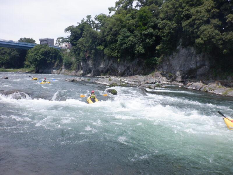 埼玉県寄居町でリバーアクティビティ開催中　パックラフトツアー