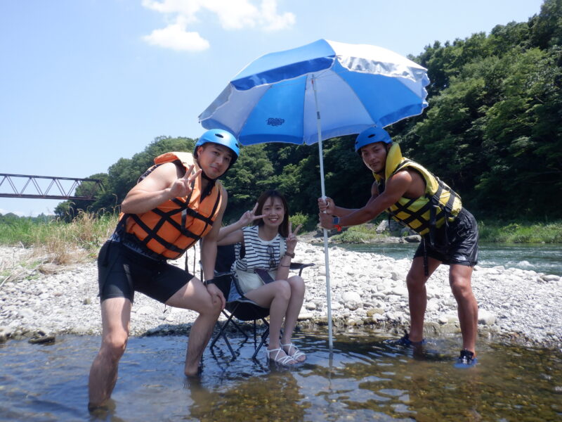 埼玉旅　寄居町で川遊び　リバーサップ　SUPツアー　サンブリンガー