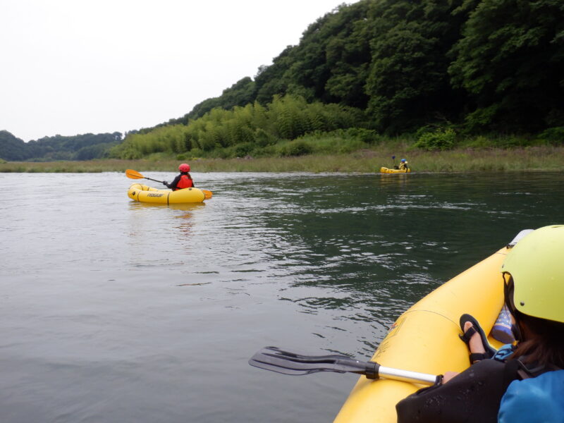 埼玉県寄居町でリバーアクティビティ開催中　パックラフトツアー