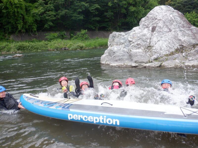 寄居でSUP　埼玉寄居町で川遊び　埼玉でSUP