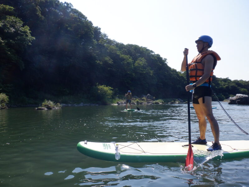 埼玉旅　寄居町で川遊び　SUPツアー　リバーサップ　サンブリンガー