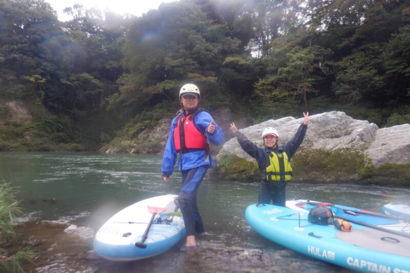 埼玉寄居町で川遊び　