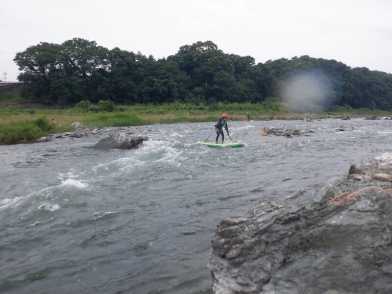 埼玉県寄居町でリバーアクティビティ開催中　SUPツアー