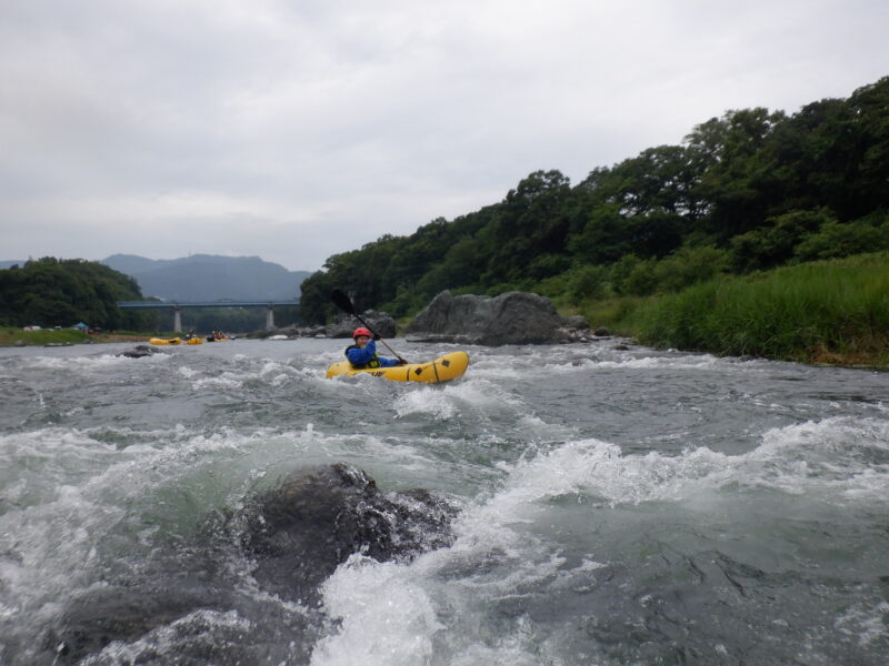 埼玉県寄居町でリバーアクティビティ開催中　パックラフトツアー