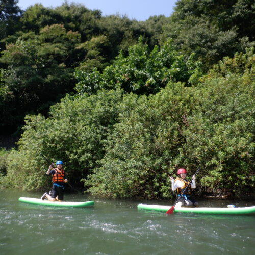 埼玉旅　サップツアー　SUP　リバーサップ　寄居町で川遊び　サンブリンガー