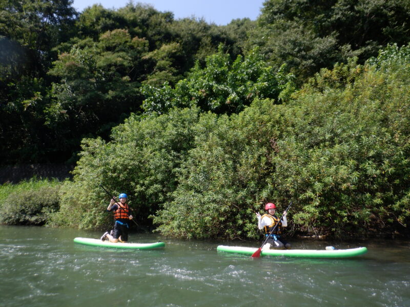 埼玉旅　サップツアー　SUP　リバーサップ　寄居町で川遊び　サンブリンガー