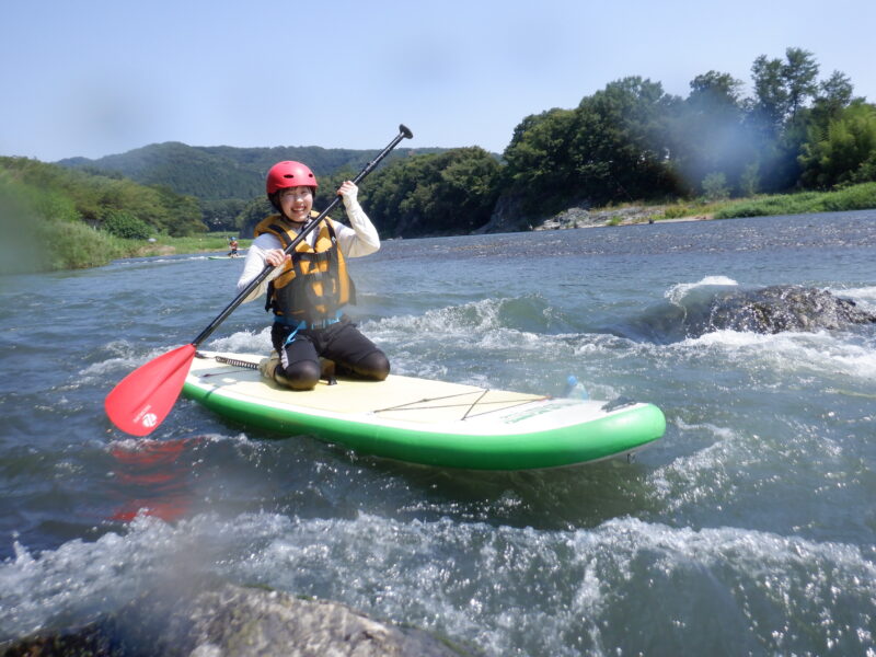 埼玉旅　寄居町で川遊び　リバーサップ　SUP　サップツアー　サンブリンガー