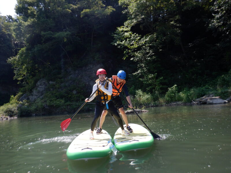 埼玉旅　寄居町で川遊び　リバーサップ　SUP　SUPツアー　サンブリンガー