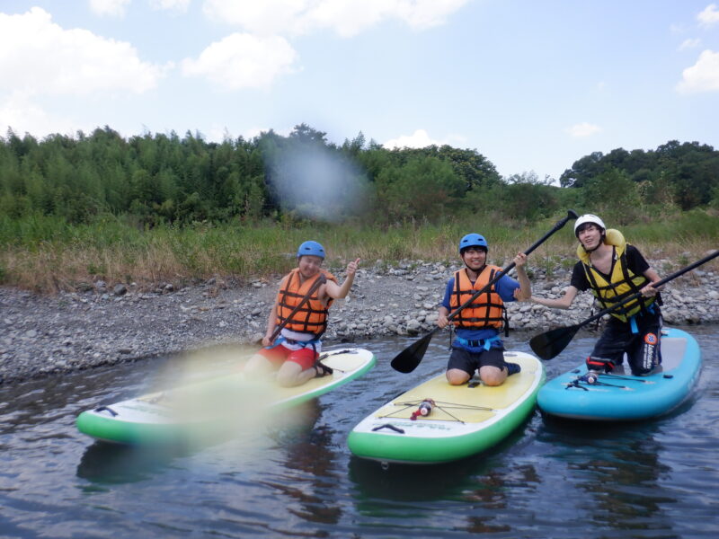 埼玉旅　寄居町で川遊び　リバーサップ　SUP　サップツアー　サンブリンガー