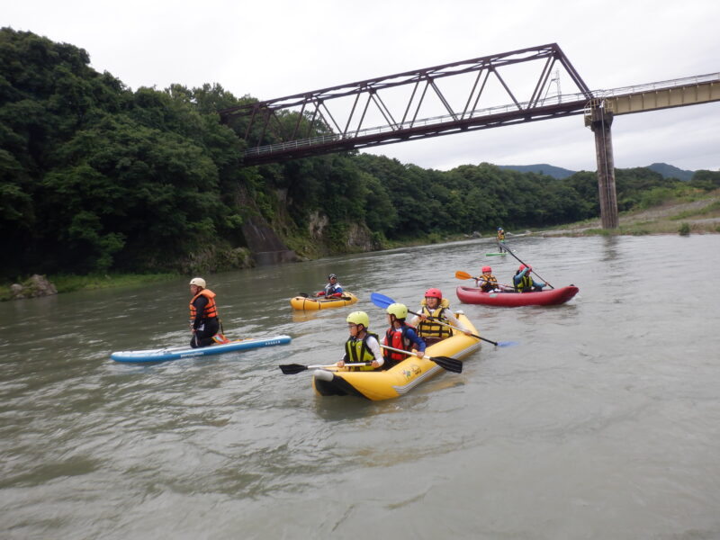 埼玉県寄居町でリバーアクティビティ開催中