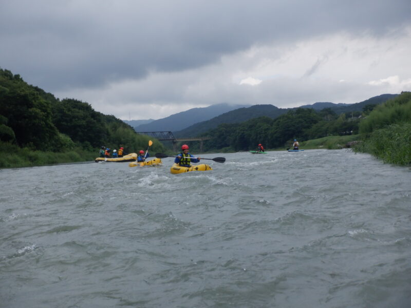 埼玉県寄居町でリバーアクティビティ開催中