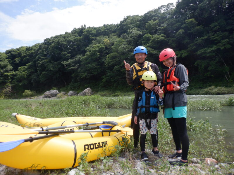 埼玉県寄居町でリバーアクティビティ開催中サンブリンガー