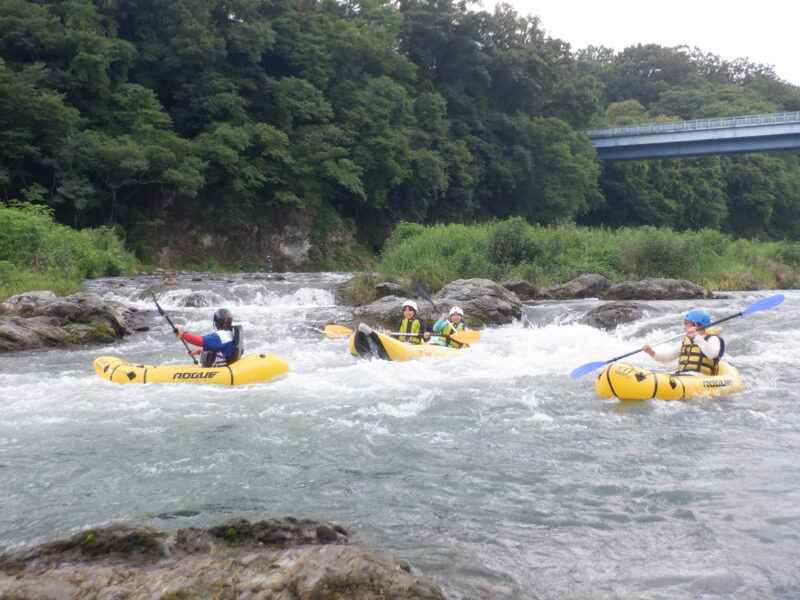 埼玉県寄居町でリバーアクティビティ開催中