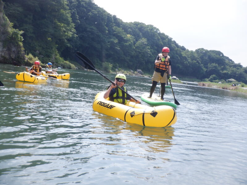 埼玉県寄居町でリバーアクティビティ開催中