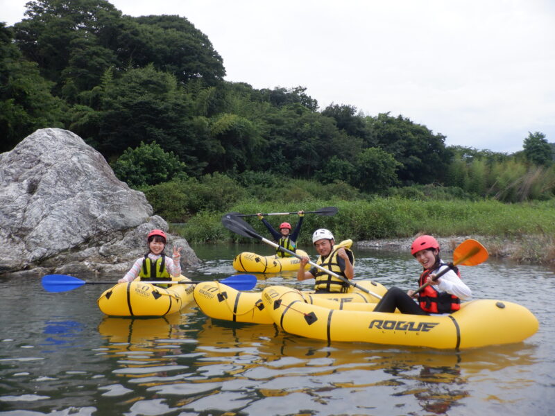 埼玉県寄居町でリバーアクティビティ開催中